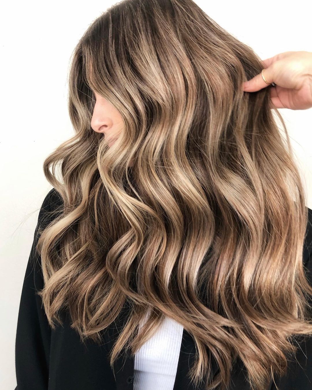 Light Blonde Highlights with Natural Lowlights